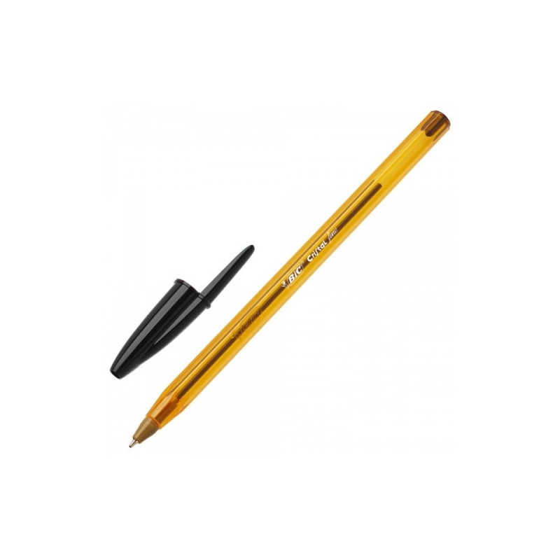 BIC - bolígrafos de punta fina (punta fina), color negro
