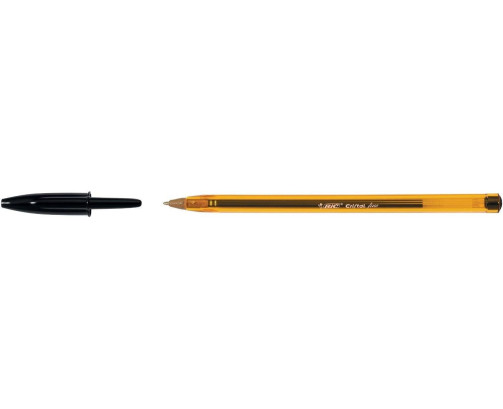 BIC - bolígrafos de punta fina (punta fina), color negro