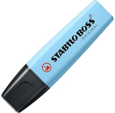 Stabilo Resaltador Boss Pastel, Azul Cielo 70/112