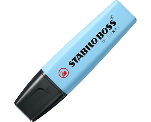 Stabilo Resaltador Boss Pastel, Azul Cielo 70/112