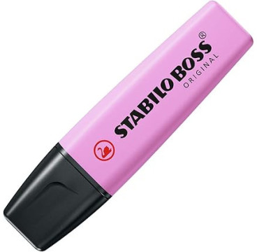 Rotulador stabilo boss fluorescente 70/158 pastel  color fucsia frío