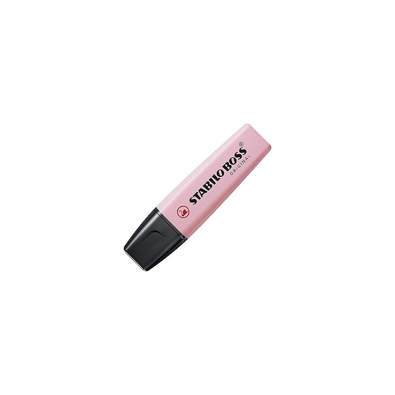 Marcador STABILO BOSS ORIGINAL - 1 unidad pastel color rubor rosa 70/129