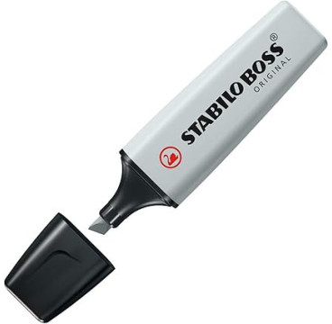 Marcador STABILO BOSS ORIGINAL pastel - 1 unidad color Polvo de Gris 70/194