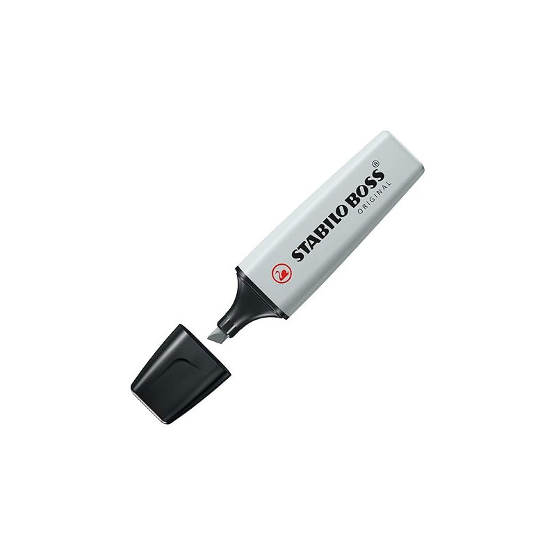 Marcador STABILO BOSS ORIGINAL pastel - 1 unidad color Polvo de Gris 70/194