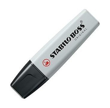 Marcador STABILO BOSS ORIGINAL pastel - 1 unidad color Polvo de Gris 70/194