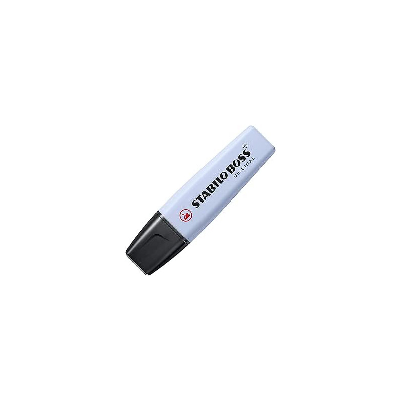 Rotulador stabilo boss fluorescente 70 pastel azul nublado 70/111
