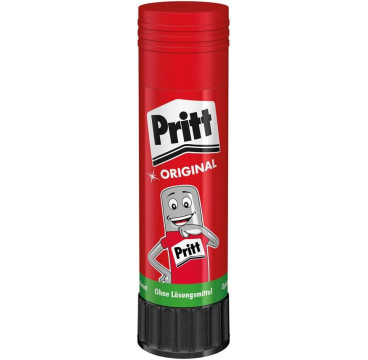 Pritt Stick, pegamento en barra, barra adhesiva, pegamento infantil seguro para niños, 1 x 43 g