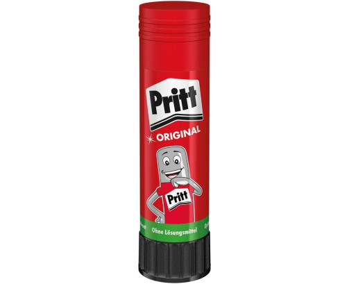 Pritt Stick, pegamento en barra, barra adhesiva, pegamento infantil seguro para niños, 1 x 43 g