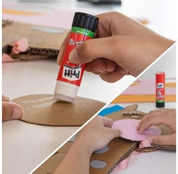 Pritt Stick, pegamento en barra, barra adhesiva, pegamento infantil seguro para niños, 1 x 43 g