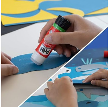 Pritt Stick, pegamento en barra, barra adhesiva, pegamento infantil seguro para niños, 1 x 43 g