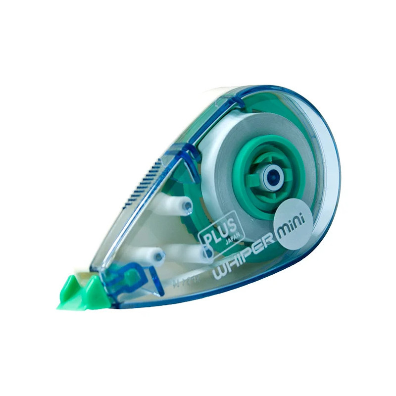 Corrector en Cinta Plus Whiper Mini 4,2mm x 7m Verde Blister /1 ud.