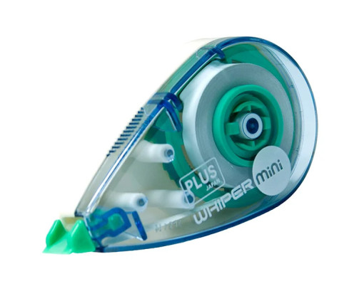 Corrector en Cinta Plus Whiper Mini 4,2mm x 7m Verde Blister /1 ud.