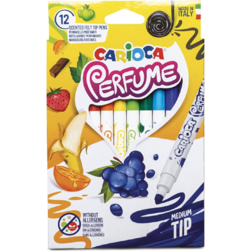 Rotuladores, Set especial de Rotuladores Perfumados Contiene 12 Rotuladores