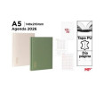 Agenda 2026 A5 Tapa PU Dia Pagina