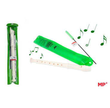 , Flauta para Escolar, Flauta de 8 Agujeros, Flauta de Plástico, Flauta Dulce con Digitación Alemana, Ideal para Escolar