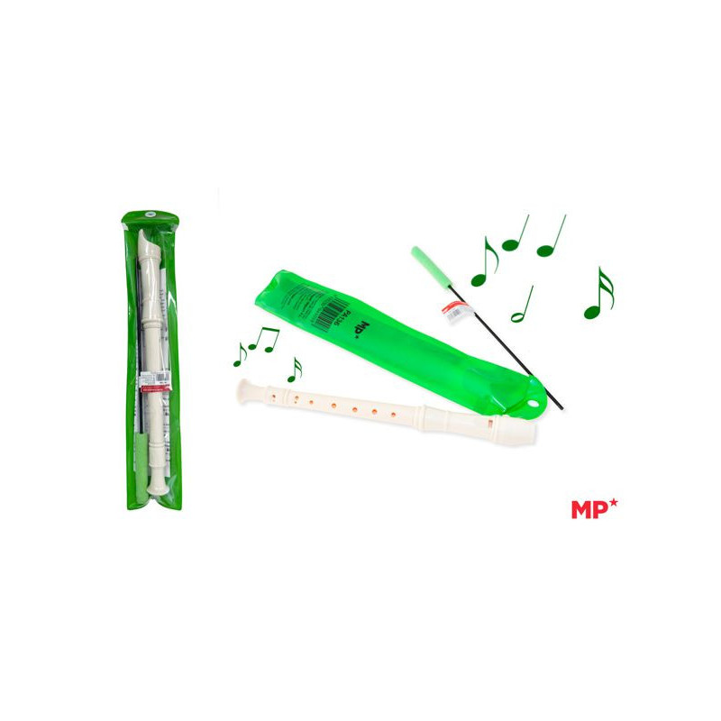 , Flauta para Escolar, Flauta de 8 Agujeros, Flauta de Plástico, Flauta Dulce con Digitación Alemana, Ideal para Escolar