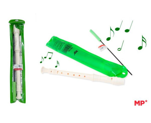 , Flauta para Escolar, Flauta de 8 Agujeros, Flauta de Plástico, Flauta Dulce con Digitación Alemana, Ideal para Escolar