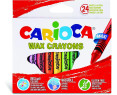 Carioca - Caja con 24 ceras