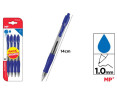 Boligrafos punta 1.0mm 4uds