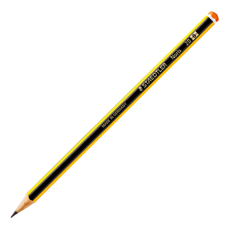 Lapices Staedler Noris 2B nº 0, número 0, Dureza 2B