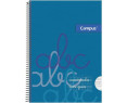 Campus - Cuadernos A4 Cuadrícula Pauta 4x4mm, Tapa Plastico, 80 hojas, (Pack de 6 blocs)