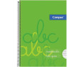Campus - Cuadernos A4 Cuadrícula Pauta 4x4mm, Tapa Plastico, 80 hojas, (Pack de 6 blocs)