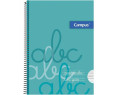 Campus - Cuadernos A4 Cuadrícula Pauta 3x3mm, Tapa Plastico, 80 hojas, (Pack de 6 blocs)