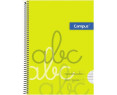 Campus - Cuadernos A4 Cuadrícula Pauta 3x3mm, Tapa Plastico, 80 hojas, (Pack de 6 blocs)