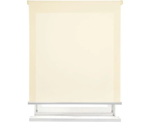 Estor Enrollable translúcido Liso (60-80-90-100-120-135-150x180 cm, Beige )