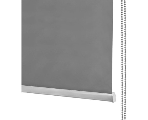 Estor Enrollable translúcido Liso (60-80-90-100-120-135-150x180 cm, Gris )