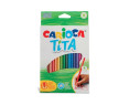 Lápiz color Carioca Tita - hexagonal - Colores surtidos - Caja 18 ud