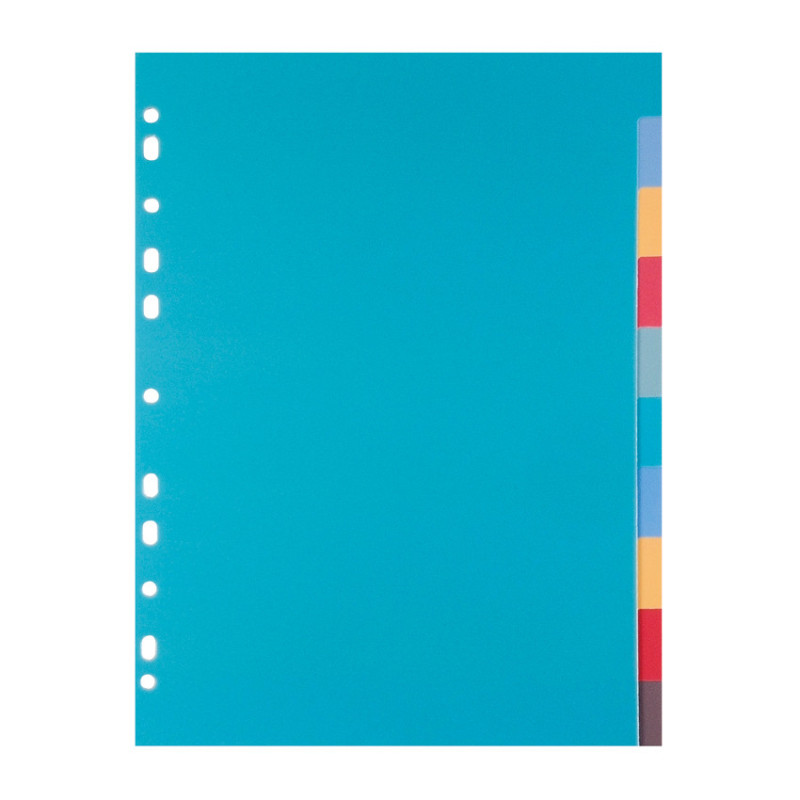 campus separadores plus a4 Plastico  10colores