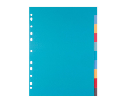 campus separadores plus a4 Plastico  10colores