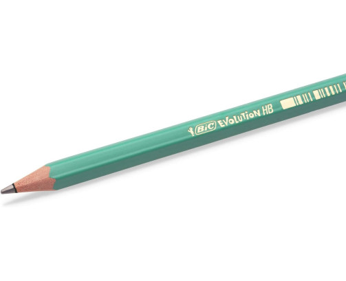 BIC Evolution Ecolutions - Blíster de 4 lápices de grafito hexagonal