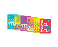 Lamela Cuaderno Plastico A4 - 4 mm - 80 hojas - 90 grs -Surtido PACK DE  6 colores