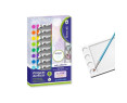 Pintura acrílica tubo 8 colores glitter