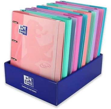 Oxford CarpeblockA4+recamb90g.100hPastel, colores surtidos (Pack 1 uds)