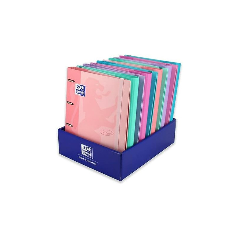 Oxford CarpeblockA4+recamb90g.100hPastel, colores surtidos (Pack 1 uds)