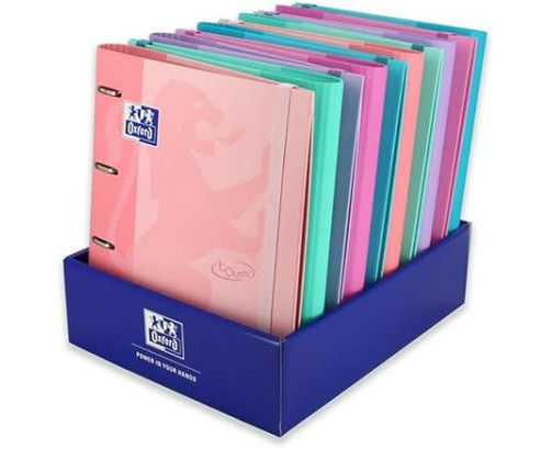 Oxford CarpeblockA4+recamb90g.100hPastel, colores surtidos (Pack 1 uds)
