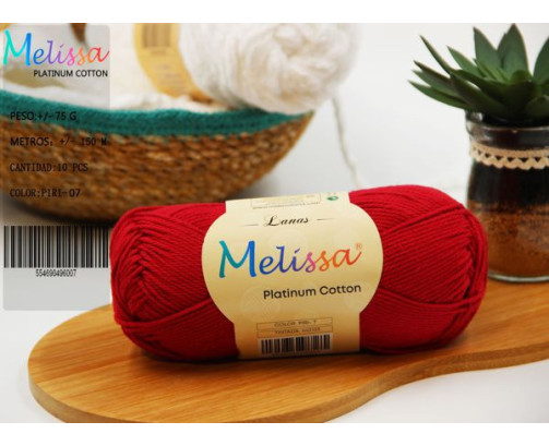 Lana Piri Rojo Intenso 7