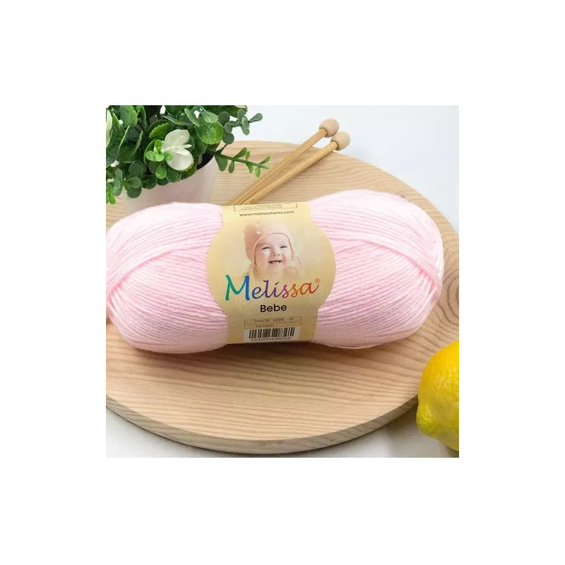 Lana Bebé Rosa  10