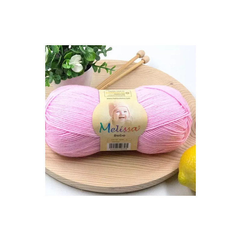 Lana Bebé Rosa 11