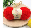 Lana Bebé Rojo Intenso 12