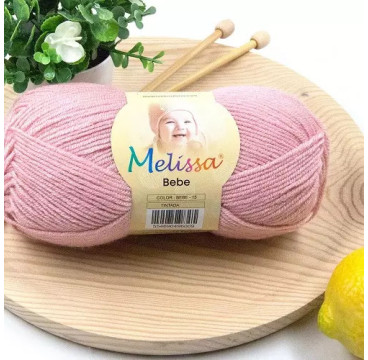 Lana Bebé Rosa Salmon 15