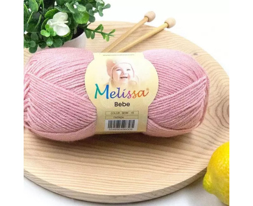 Lana Bebé Rosa Salmon 15
