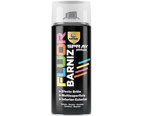 Pintura Spray  Barniz brillanta Fluorescente 400ML