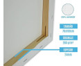 Chely Intermarket lienzo para pintar MOD-563 Perfil de bastidor 24mm 100% algodon Ideal para oleo (70x100cm)