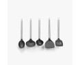 Kinvara Set 5 utensilios de cocina - Mango de acero inoxidable