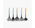 Kinvara Set 5 utensilios de cocina - Mango de bambú