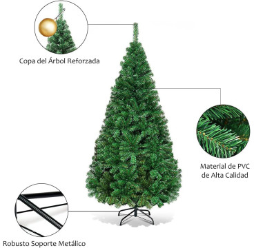 Árbol de Navidad Artificial de 150-180-210cm
